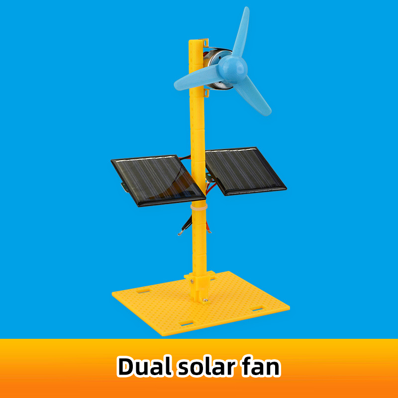 Science Diy Model - Zestaw do samodzielnego montażu wentylatora solarnego