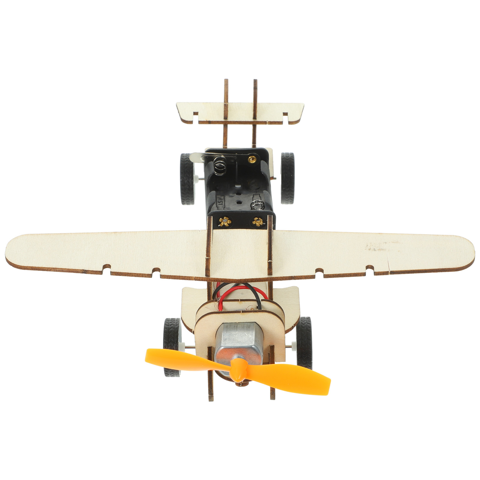 Science Toys Diy - 1 Zestaw Drewniany Samolot Szybowiec DIY