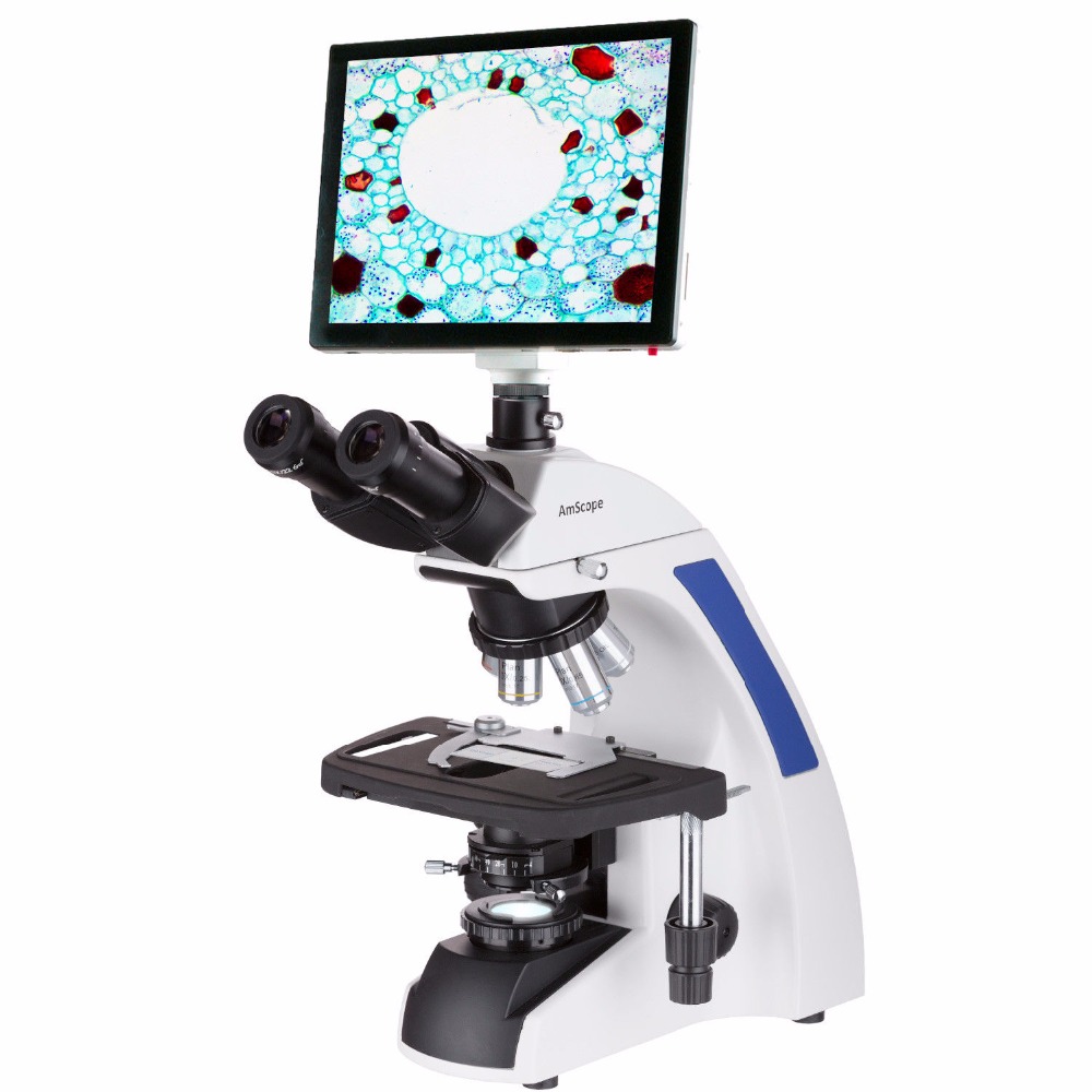 Amscope Microscope Compound 40X-1000X - Mikroskop trójokularowy AmScope serii T720 Koehler