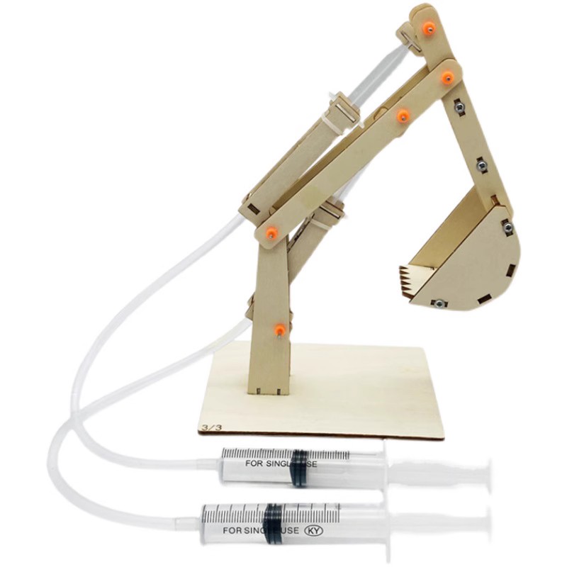 Ręcznie robiona koparka hydrau – Science Diy Model recenzja i cena