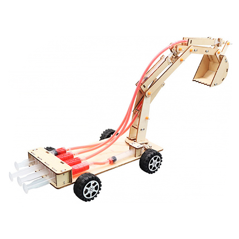 Ręcznie robiona koparka hydrau – Science Diy Model recenzja i cena