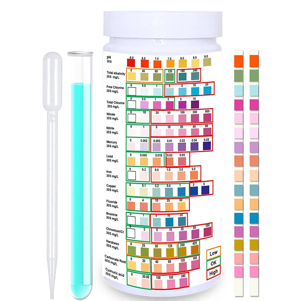 Test wody paski do wody pitnej – Ph Strip Test recenzja i cena