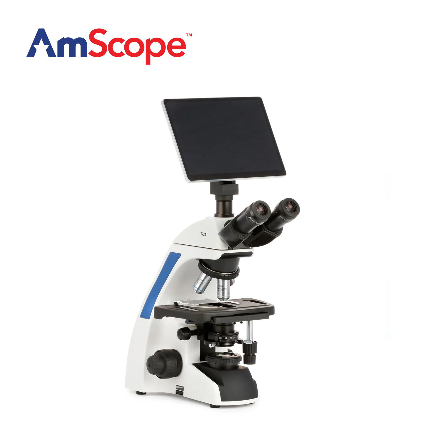 Mikroskop trójokularowy AmScop – Amscope Microscope Compound 40X-1000X recenzja i cena