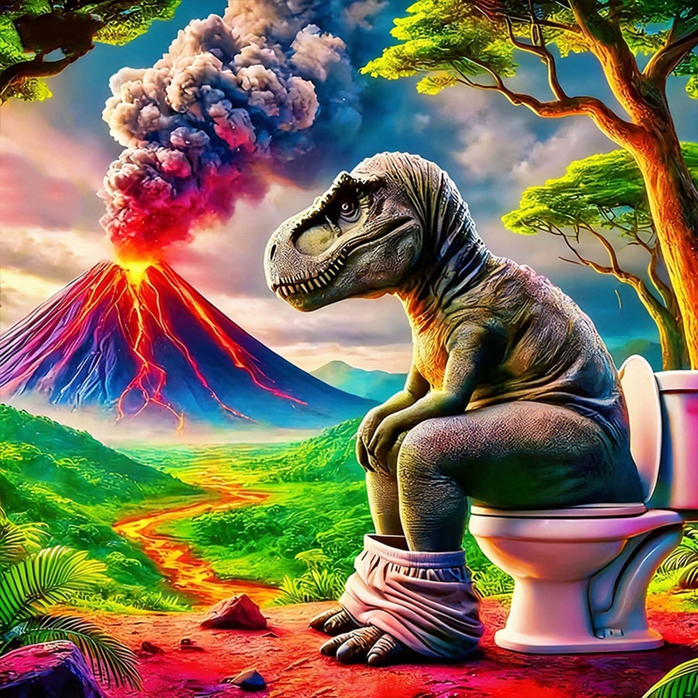 EverShine DIY Diamentowy Haft  – Volcano Kit Eruption recenzja i cena