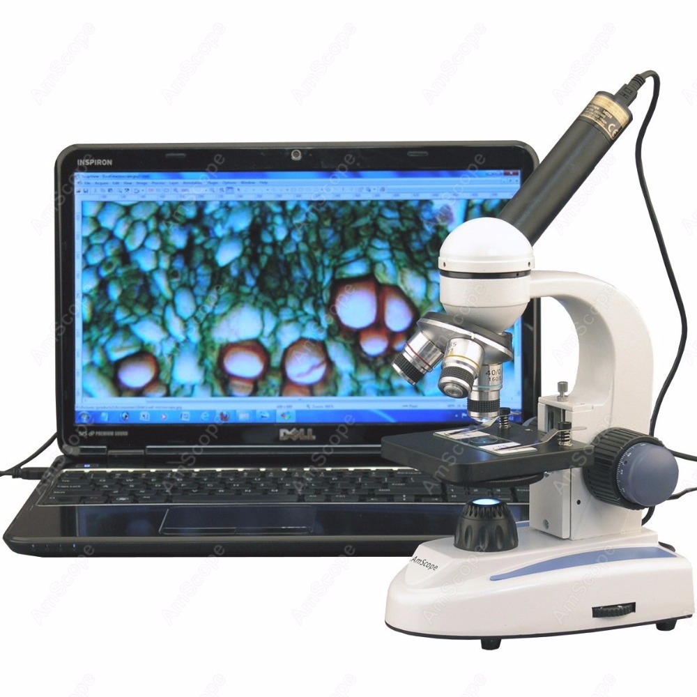 Mikroskop monokularowy bezprze – Amscope Microscope Compound 40X-1000X recenzja i cena