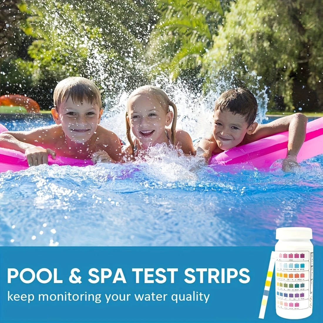 Paski testowe do wody basenowe – Ph Strip Test recenzja i cena