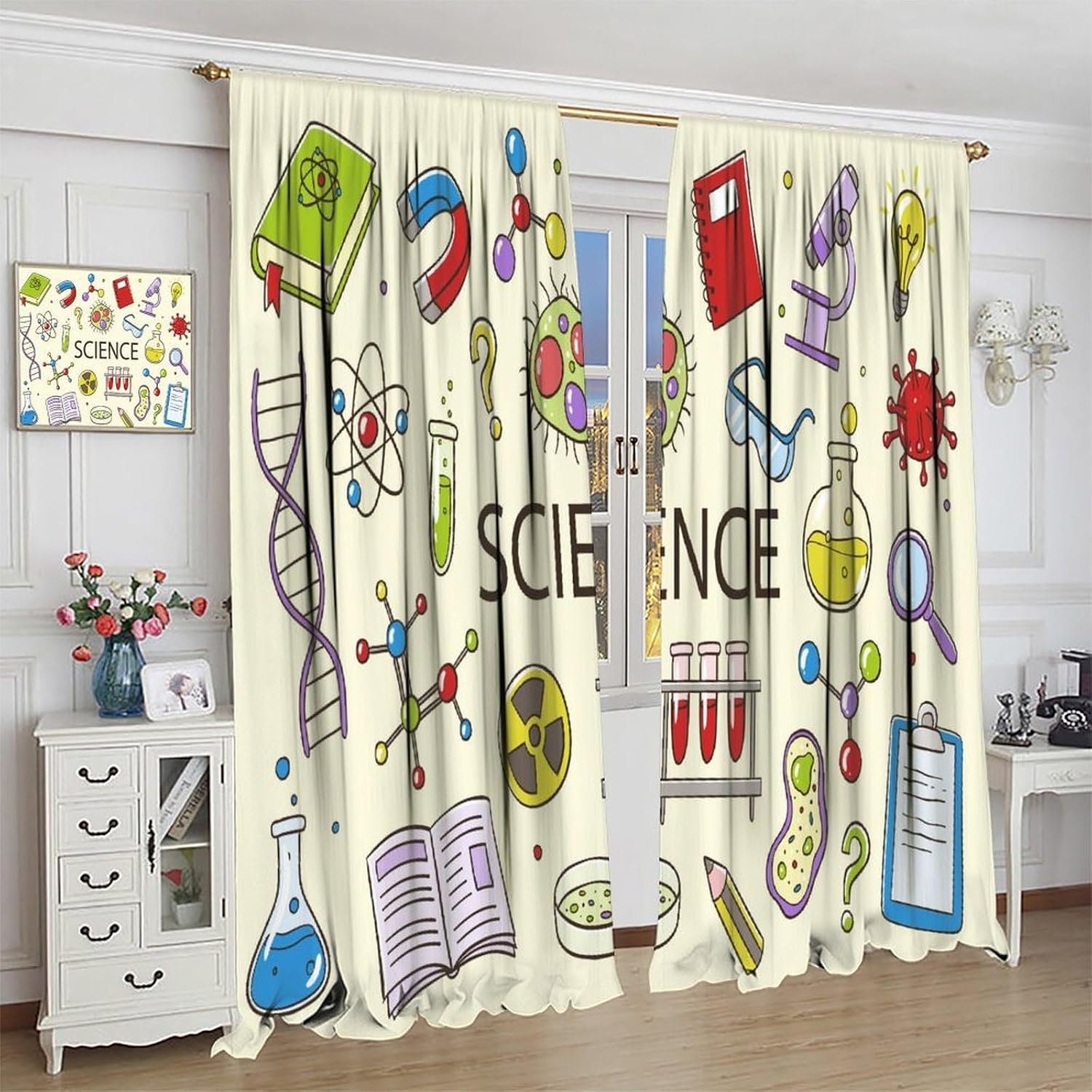 Zasłona naukowa Edukacyjna dek – Science Nursery recenzja i cena