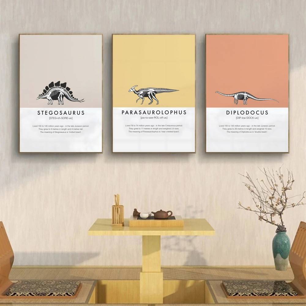 Plakat Szkielet Dinozaura Skam – Science Nursery recenzja i cena